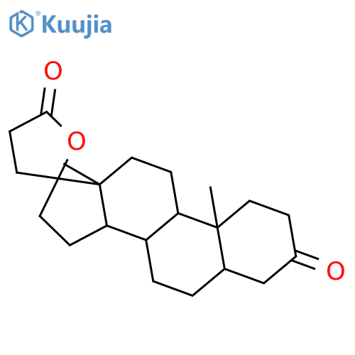 (5s,8r,9s,10s,13s,14s,17r)-10,13-dimethylspiro[2,4,5,6,7,8,9,11,12,14,15,16-dodecahydro-1h-cyclopenta[a]phenanthrene-17,5'-oxolane]-2',3-dione structure