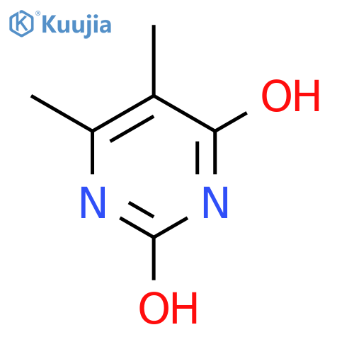 2,4-Dihydroxy-5,6-dimethylpyrimidine structure