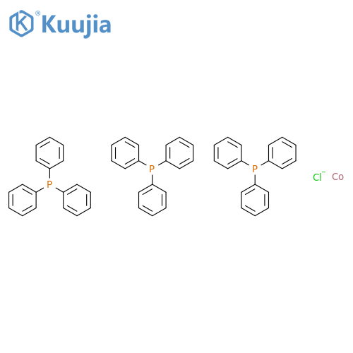 Chlorotris(triphenylphosphine)cobalt(I) structure