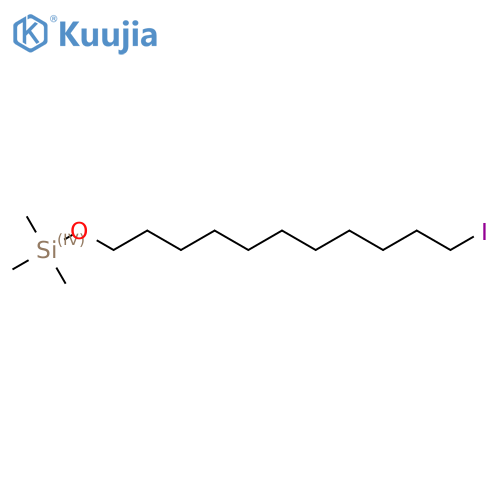 Silane, [(11-iodoundecyl)oxy]trimethyl- structure