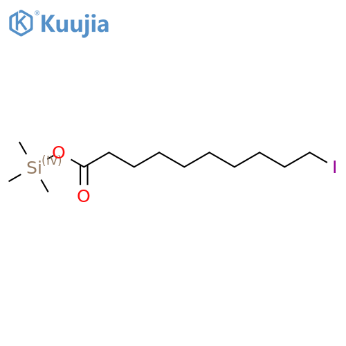 Trimethylsilyl 10-iododecanoate structure