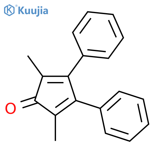 2,4-Cyclopentadien-1-one,2,5-dimethyl-3,4-diphenyl- structure