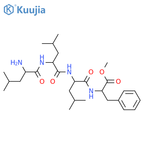 H-Leu-Leu-Leu-Phe-OMe·HCl structure