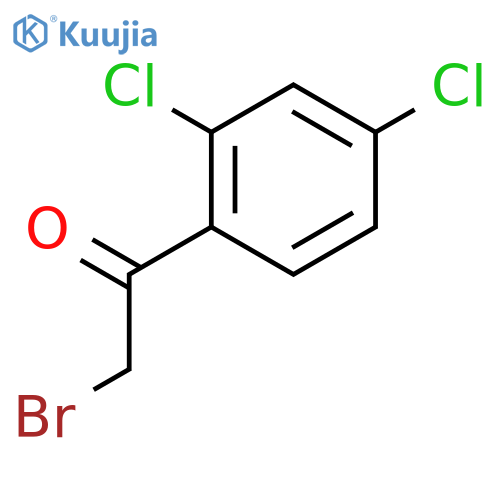 2-bromo-1-(2,4-dichlorophenyl)ethan-1-one structure