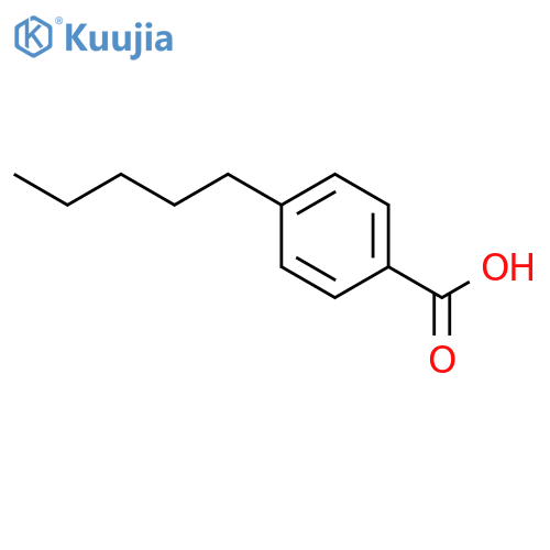 4-Pentylbenzoic acid structure