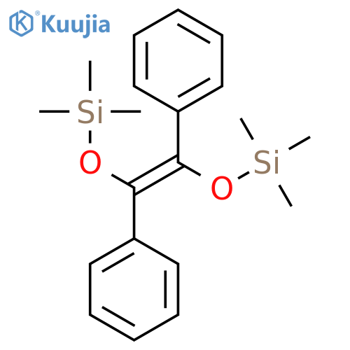 3,6-Dioxa-2,7-disilaoct-4-ene, 2,2,7,7-tetramethyl-4,5-diphenyl-, (E)- structure