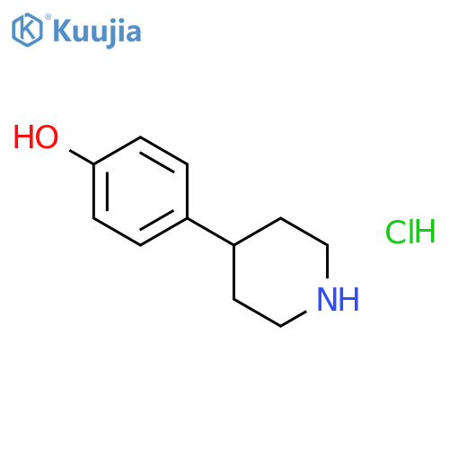 4-(4-Piperidinyl)-phenol Hydrochloride structure