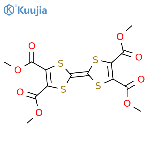 4,5-dimethyl 2-4,5-bis(methoxycarbonyl)-2H-1,3-dithiol-2-ylidene-2H-1,3-dithiole-4,5-dicarboxylate structure
