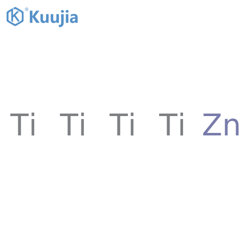 Titanium, compd. with zinc (4:1) structure