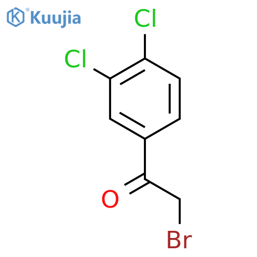 2-bromo-1-(3,4-dichlorophenyl)ethan-1-one structure