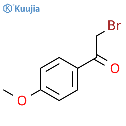 2-bromo-1-(4-methoxyphenyl)ethan-1-one structure