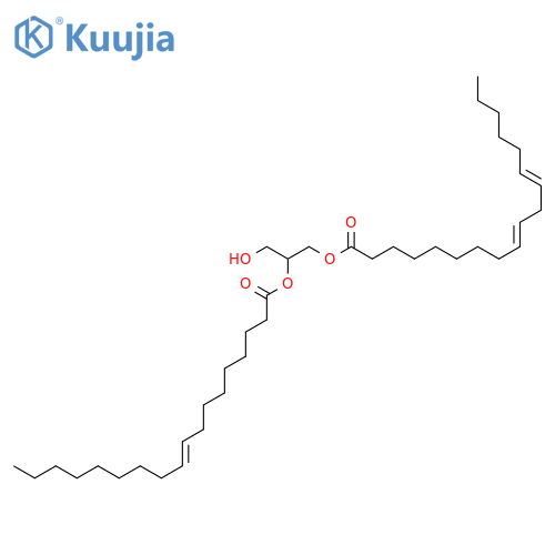 1-Linoleoyl-2-oleoyl-rac-glycerol structure