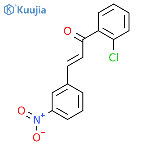 (E)-1-(2-Chlorophenyl)-3-(3-nitrophenyl)prop-2-en-1-one structure