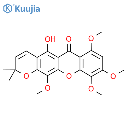 Dulxanthone G structure