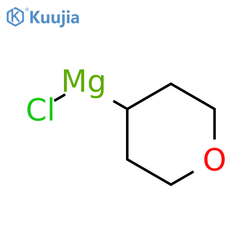 Tetrahydropyran-4-ylmagnesium chloride, 0.50 M in THF structure