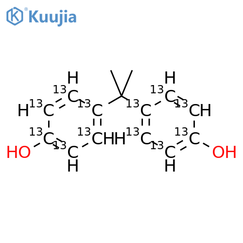 Bisphenol A-13C12 structure