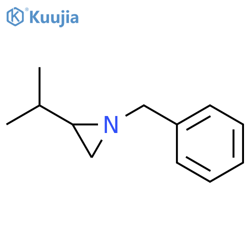 Aziridine,2-(1-methylethyl)-1-(phenylmethyl)- structure