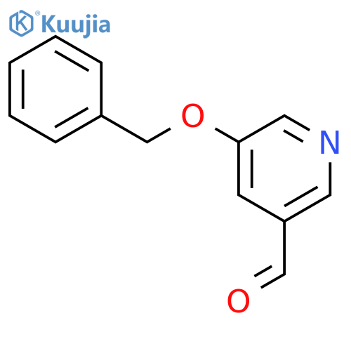 5-(benzyloxy)pyridine-3-carbaldehyde structure