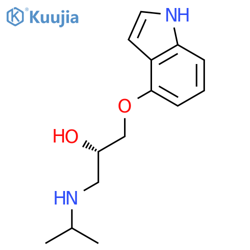 (S)-(-)-Pindolol structure