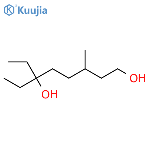 1,6-Octanediol,6-ethyl-3-methyl- structure