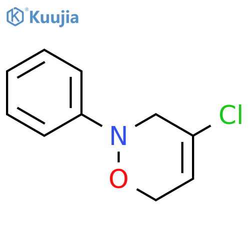 2H-1,2-Oxazine, 4-chloro-3,6-dihydro-2-phenyl- structure