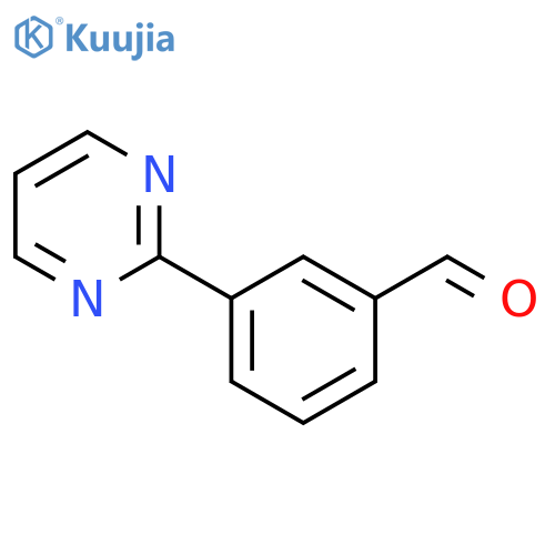 3-(Pyrimidin-2-yl)benzaldehyde structure