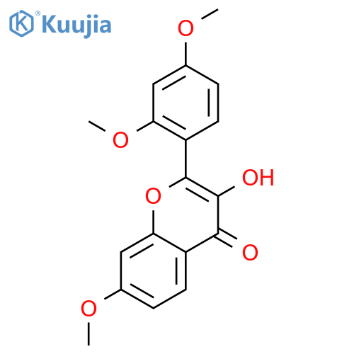 3-Hydroxy-7,2',4'-trimethoxyflavone structure