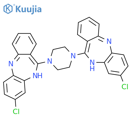 N-Desmethyl 8-Chloro-5H-dibenzob,e1,4diazepine Clozapine structure