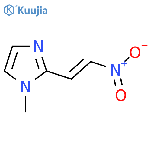 1-methyl-2-(2-nitroethenyl)-1H-imidazole structure