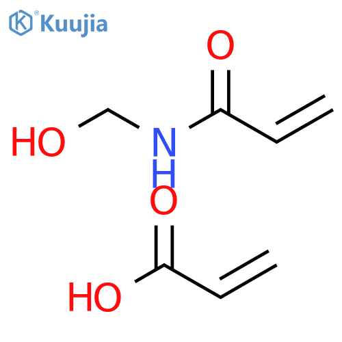 2-Propenoic acid, polymer with N-(hydroxymethyl)-2-propenamide structure