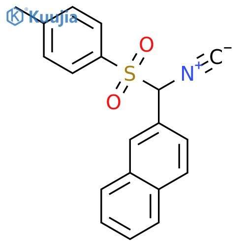 Naphthalene,2-[isocyano[(4-methylphenyl)sulfonyl]methyl]- structure