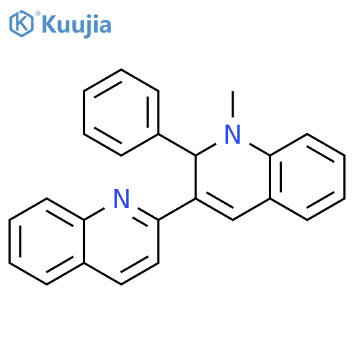 2,3'-Biquinoline, 1',2'-dihydro-1'-methyl-2'-phenyl- structure