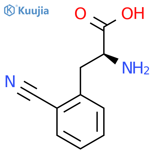L-2-Cyanophenylalanine structure