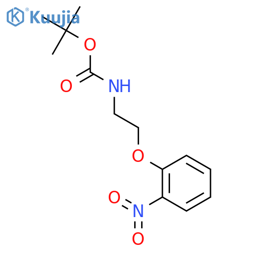 tert-Butyl (2-(2-nitrophenoxy)ethyl)carbamate structure