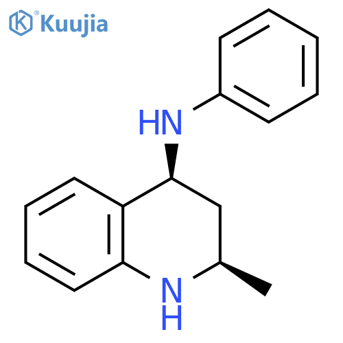 (2R,4S)-2-methyl-N-phenyl-1,2,3,4-tetrahydroquinolin-4-amine structure