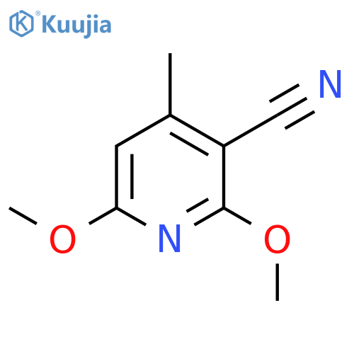 3-Pyridinecarbonitrile,2,6-dimethoxy-4-methyl- structure