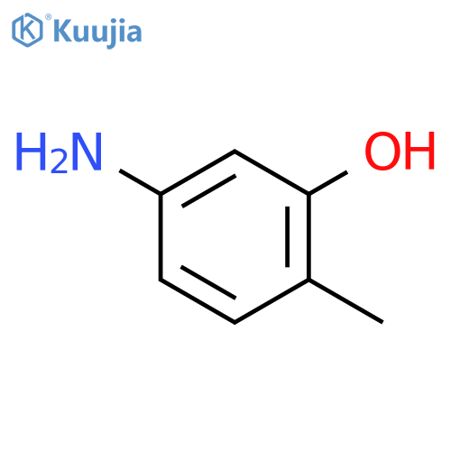 5-AMINO-O-CRESOL structure