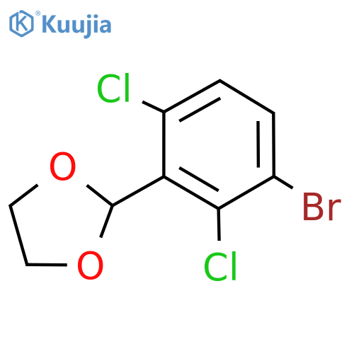 2-(3-Bromo-2,6-dichlorophenyl)-1,3-dioxolane structure