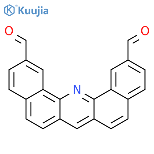 2,12-DIFORMYL-DIBENZO[C,H]ACRIDINE structure