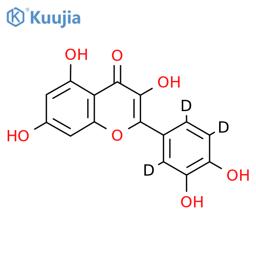 Quercetin-d structure