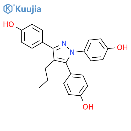 Propyl pyrazole triol structure