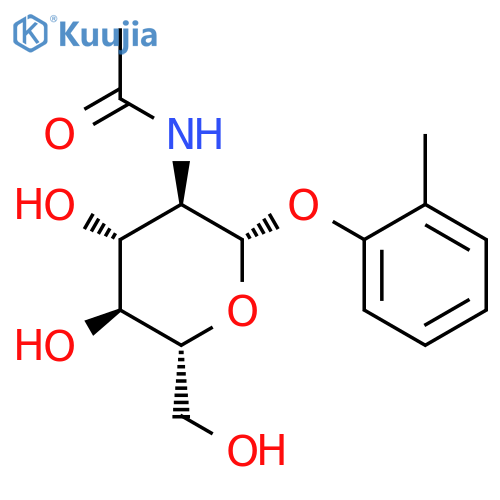 2-Methylphenyl 2-acetamido-2-deoxy-b-D-glucopyranoside structure