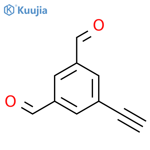 1,3-Benzenedicarboxaldehyde, 5-ethynyl- (9CI) structure