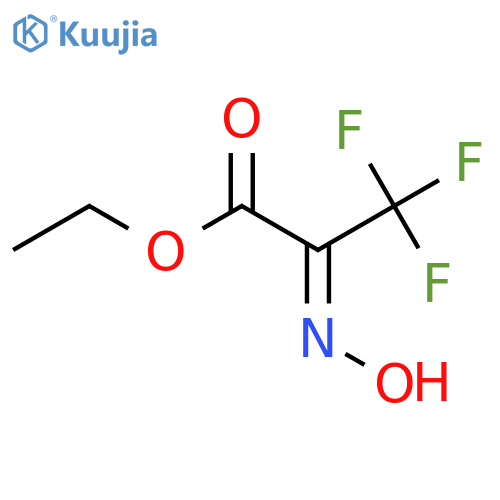 Ethyl 3,3,3-trifluoro-2-(hydroxyimino)propanoate structure