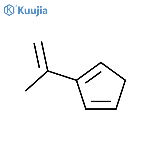 1,3-Cyclopentadiene, 2-(1-methylethenyl)- structure