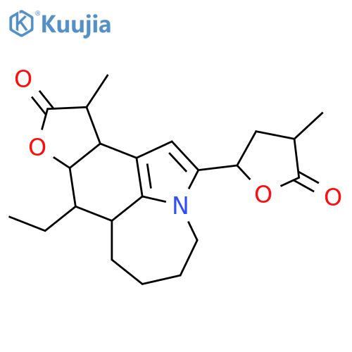 Tuberostemonine; 9,10-Diepimer, 1,2,3,9a-tetradehydro structure