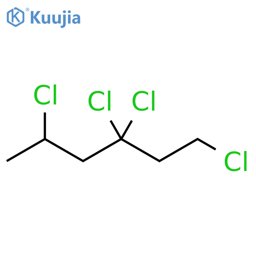 Hexane, 1,3,3,5-tetrachloro- structure
