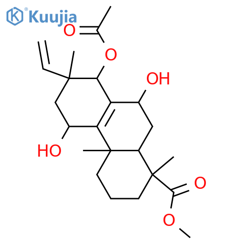 7,11,14-Trihydroxy-8,15-isopimaradien-18-oic acid; (7α,11α,14α)-form, 14-Ac, Me ester structure