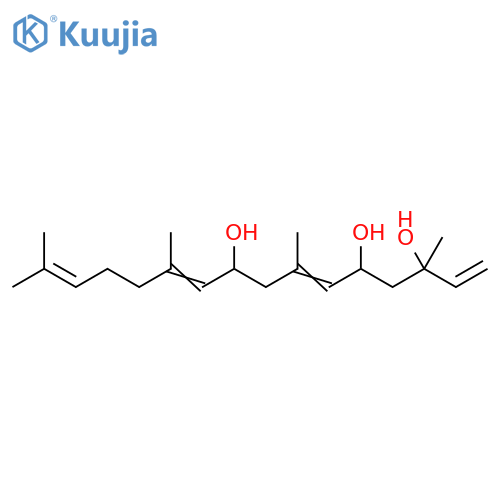 1,6,10,14-Phytatetraene-3,5,9-triol structure
