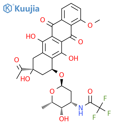 N-(Trifluoroacetyl)daunorubicin structure